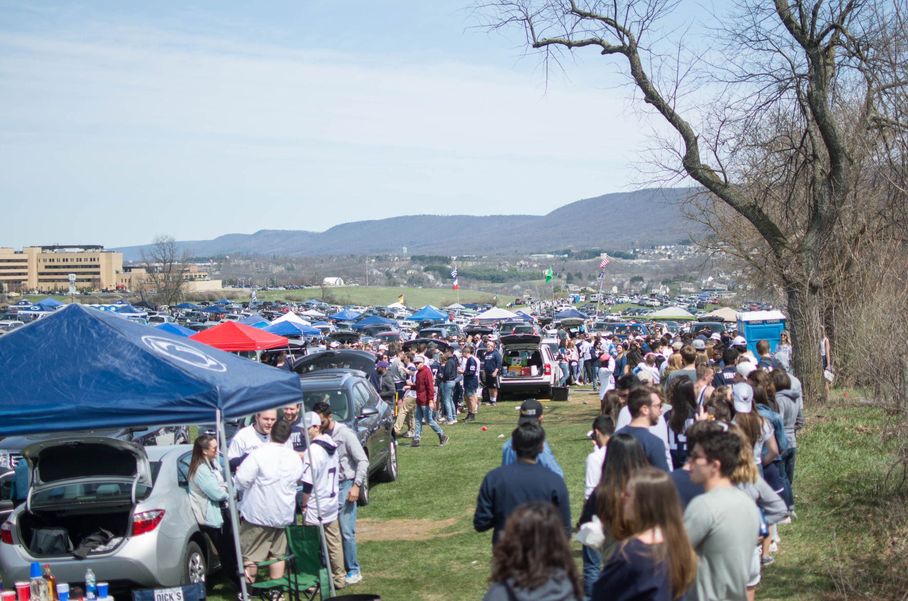 Penn State Blue and White